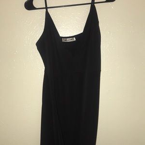 Black dress.